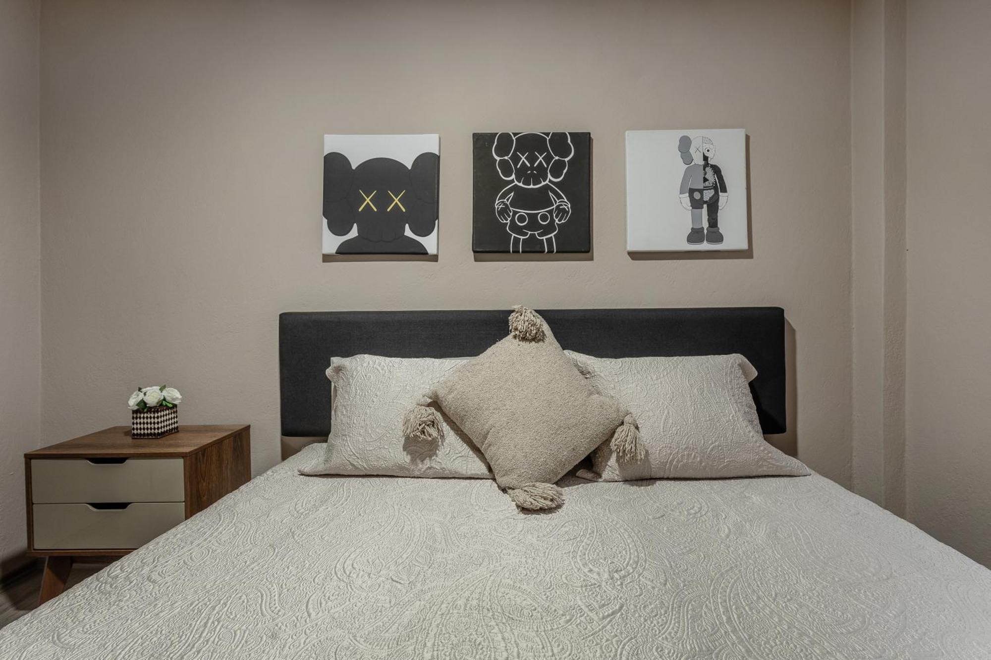 Roma Norte Escape - 2Br-Fast Wifi Elevator Laundry Mexico-stad Buitenkant foto
