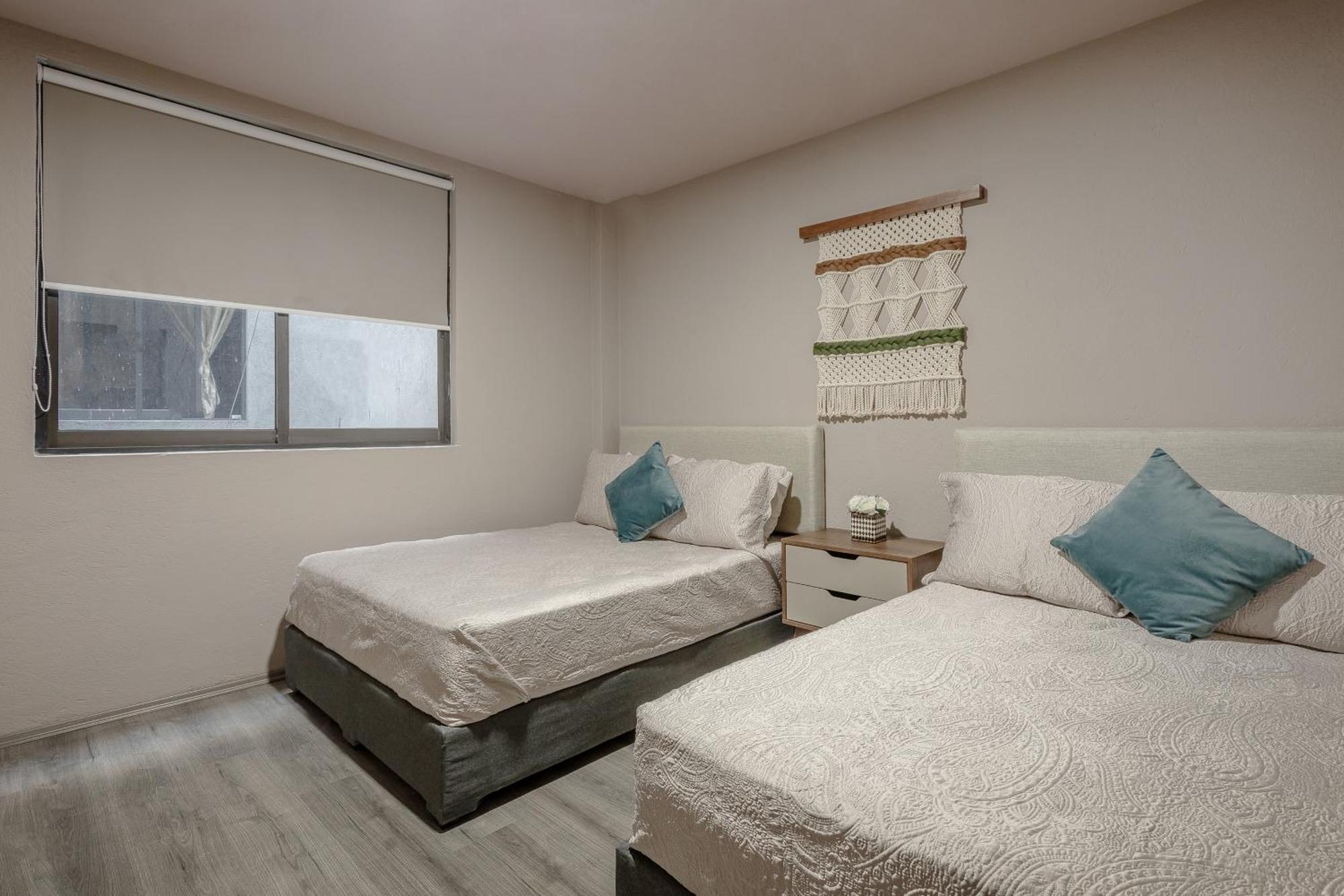 Roma Norte Escape - 2Br-Fast Wifi Elevator Laundry Mexico-stad Buitenkant foto