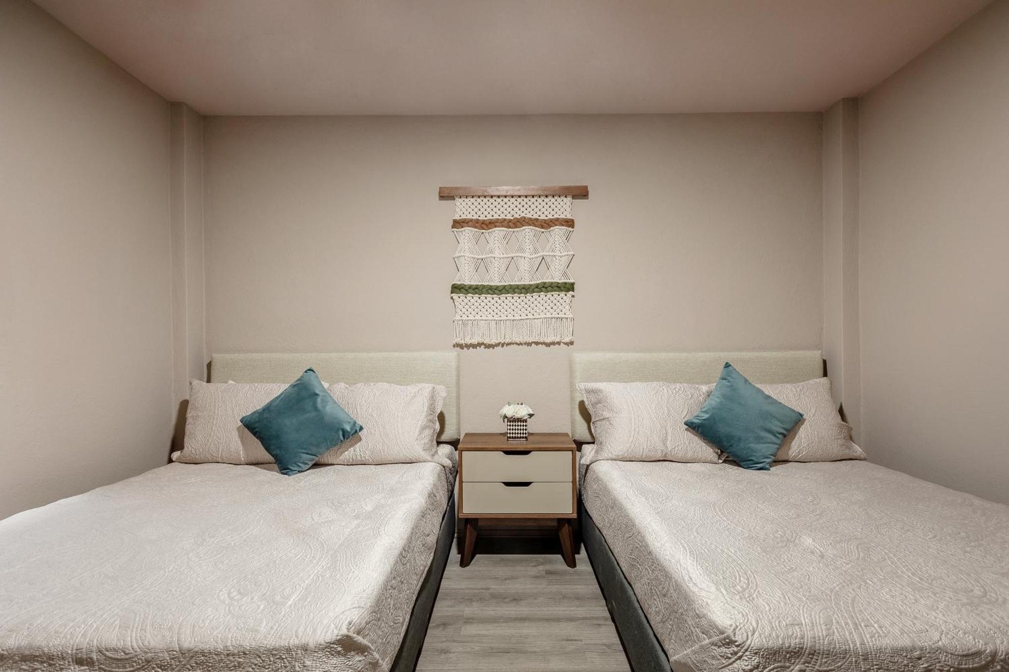 Roma Norte Escape - 2Br-Fast Wifi Elevator Laundry Mexico-stad Buitenkant foto