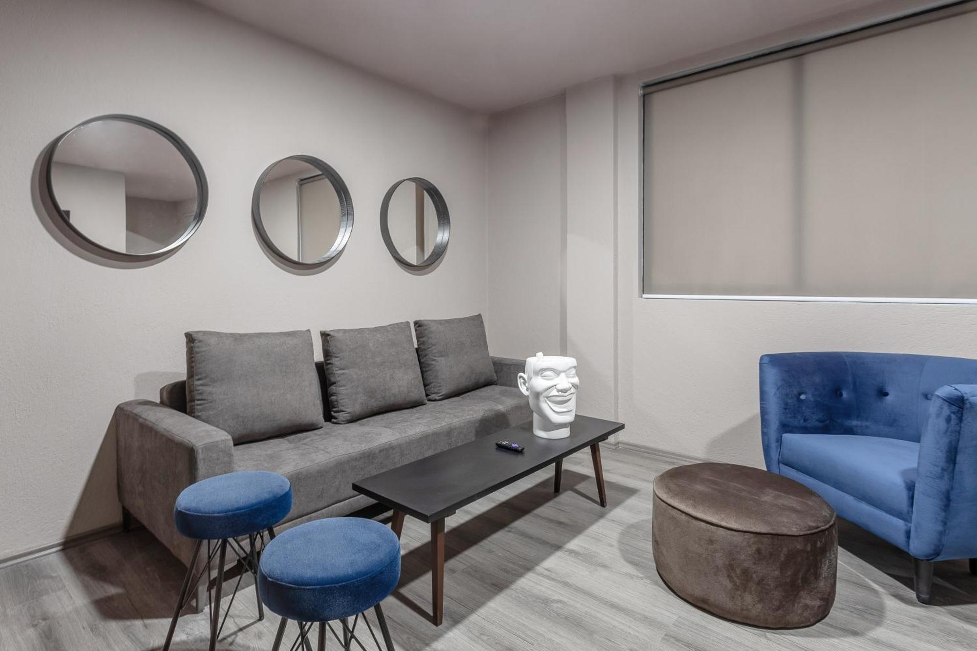 Roma Norte Escape - 2Br-Fast Wifi Elevator Laundry Mexico-stad Buitenkant foto